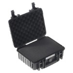 OUTDOOR resväska i svart med Skuminteriör 250x175x95 mm Volume 4,1 L Model: 1000/B/SI
